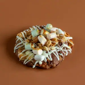 Cookie S'mores marshmallow cookie koek witte chocolade